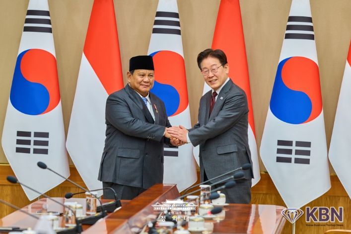 한·인도네시아 정상회담 확대회담(청와대)